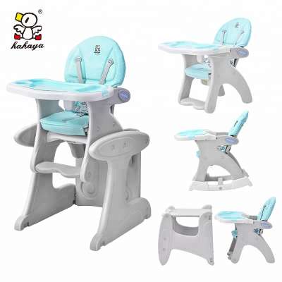 Taizhou Hahaya EN14988 passed with study desk and rocker baby feeding chair